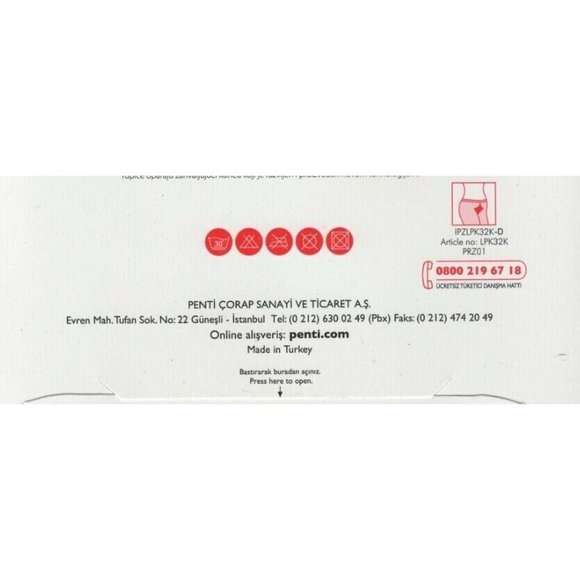 Penti Stop 15 Den Bronze Large #3 Mat New Tech Hole Stop Elegant Tights 3839 - Picture 5 of 10